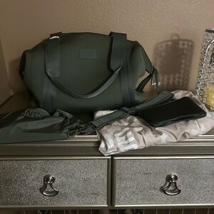 Dagne Dover Landon Carryall Large in Microchip NWOT